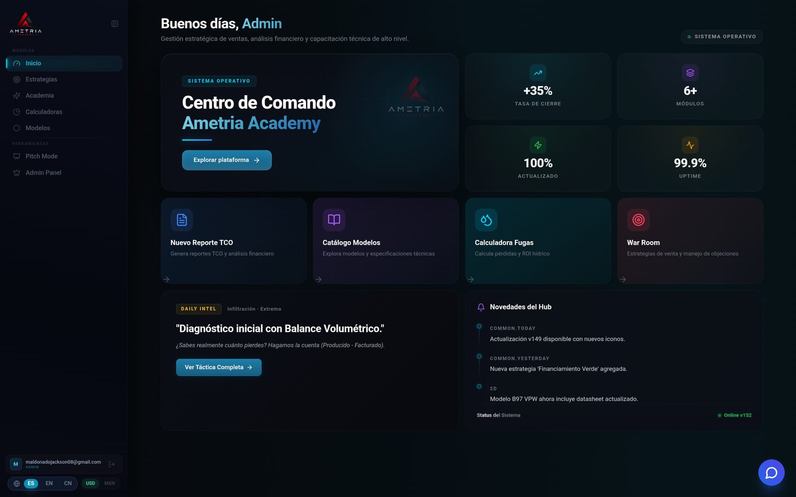 Pantalla 3 de Ametria
