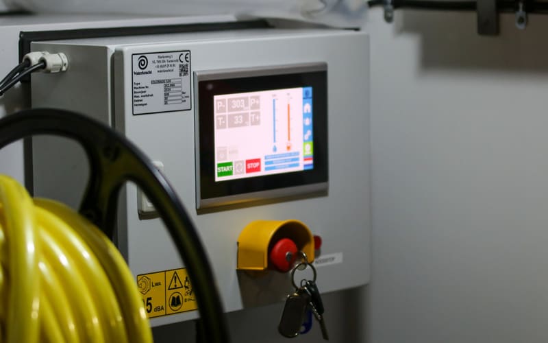 Panel de control industrial
