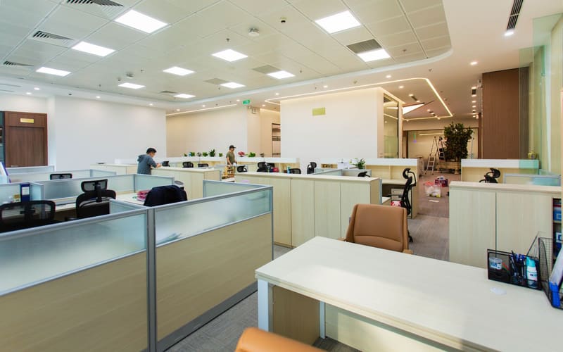 Espacio de trabajo en oficina