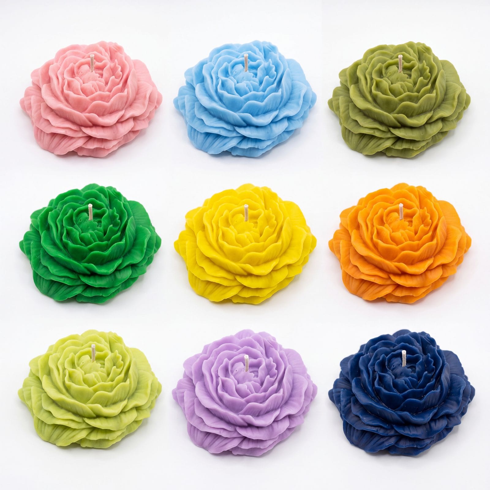 Peonía: colores