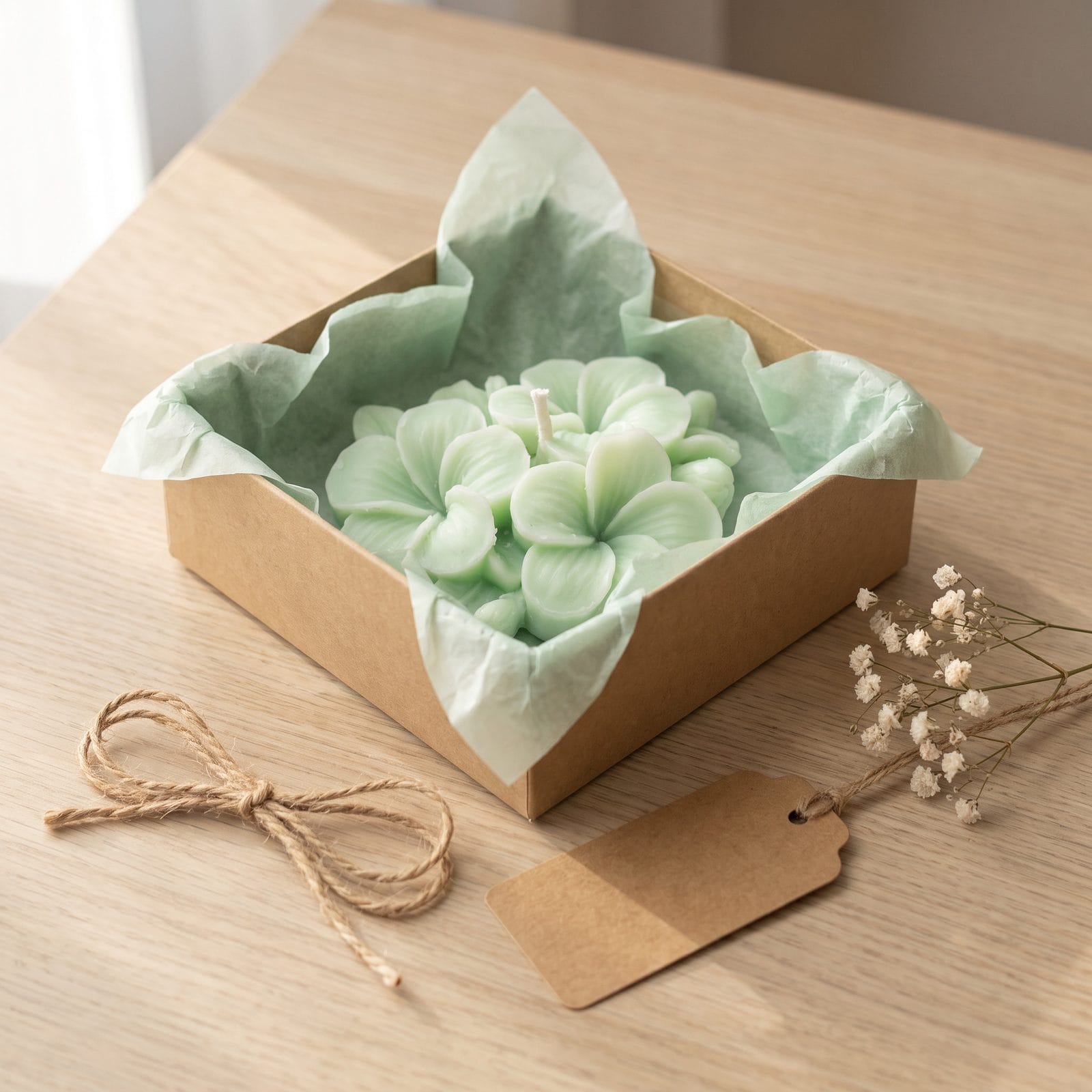 Plumeria Candle: regalo